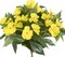 Artificial Impatiens Bouquet Flower Patio Lawn Garden Wedding Photo Decor(2Pcs)